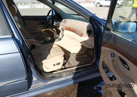 2001 BMW 530Ia z USA, uszkodzony, nr VIN WBADT63451CF11987